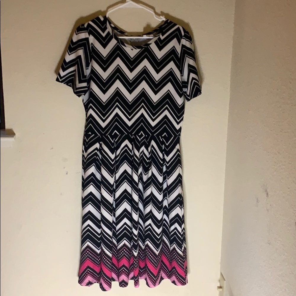 Dipped Lularoe Amelia dress